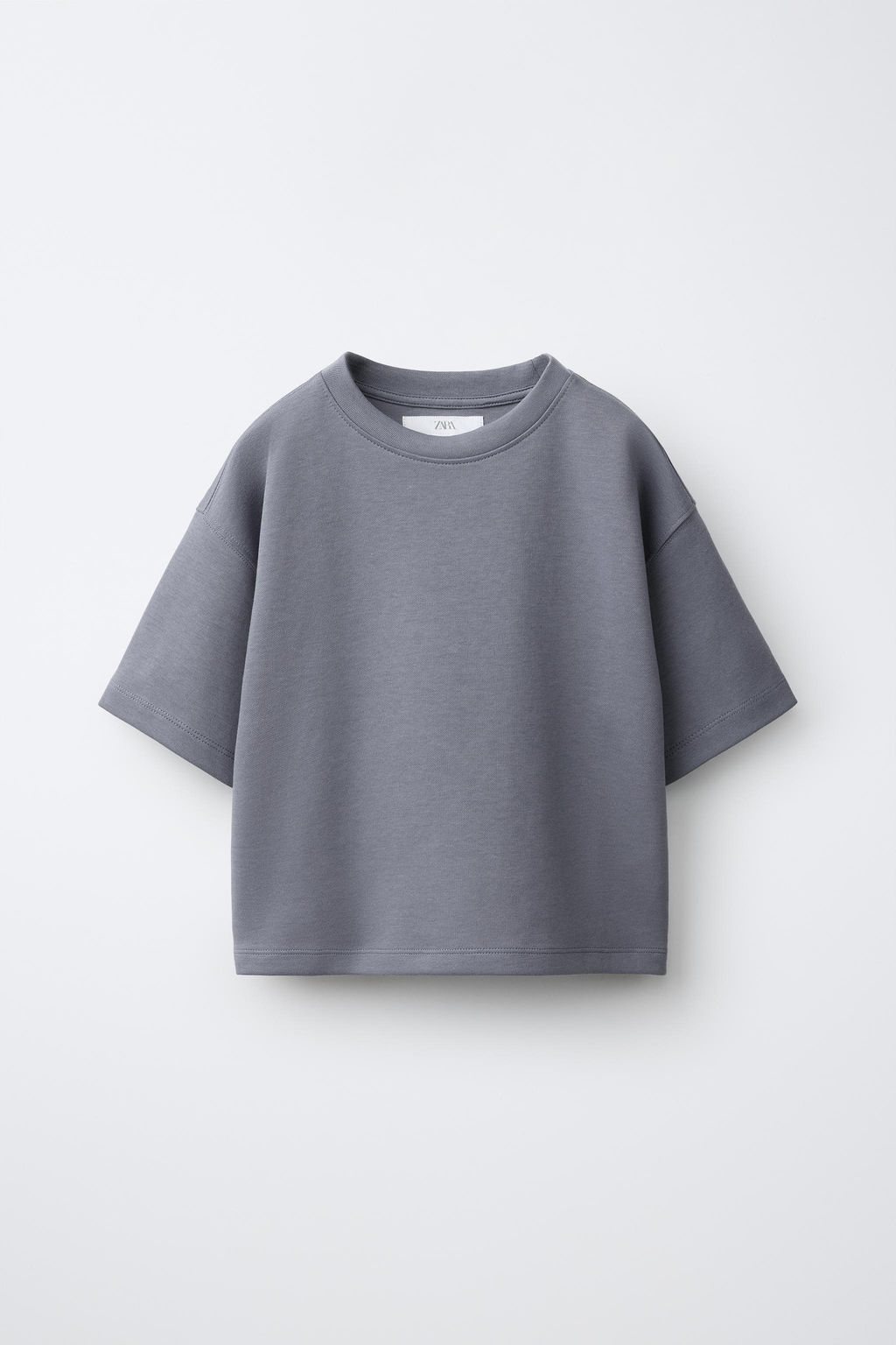 CAMISETA LISA INTERLOCK / Azul