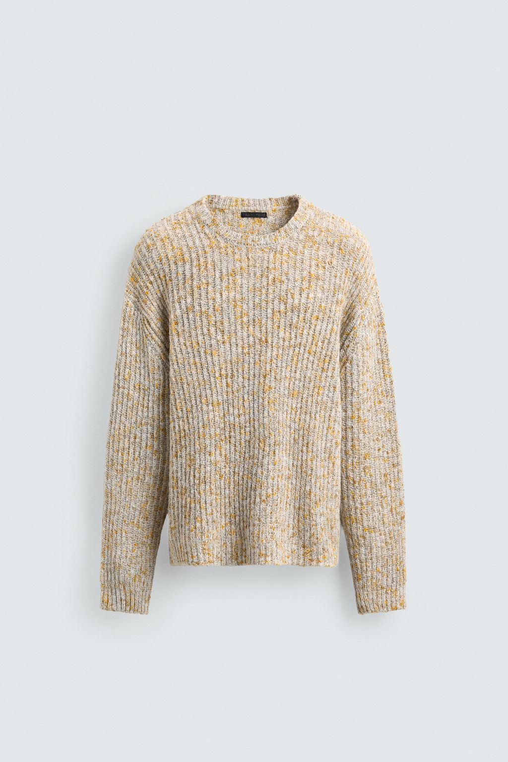 CONTRAST TEXTURED JUMPER - Zara фото 7
