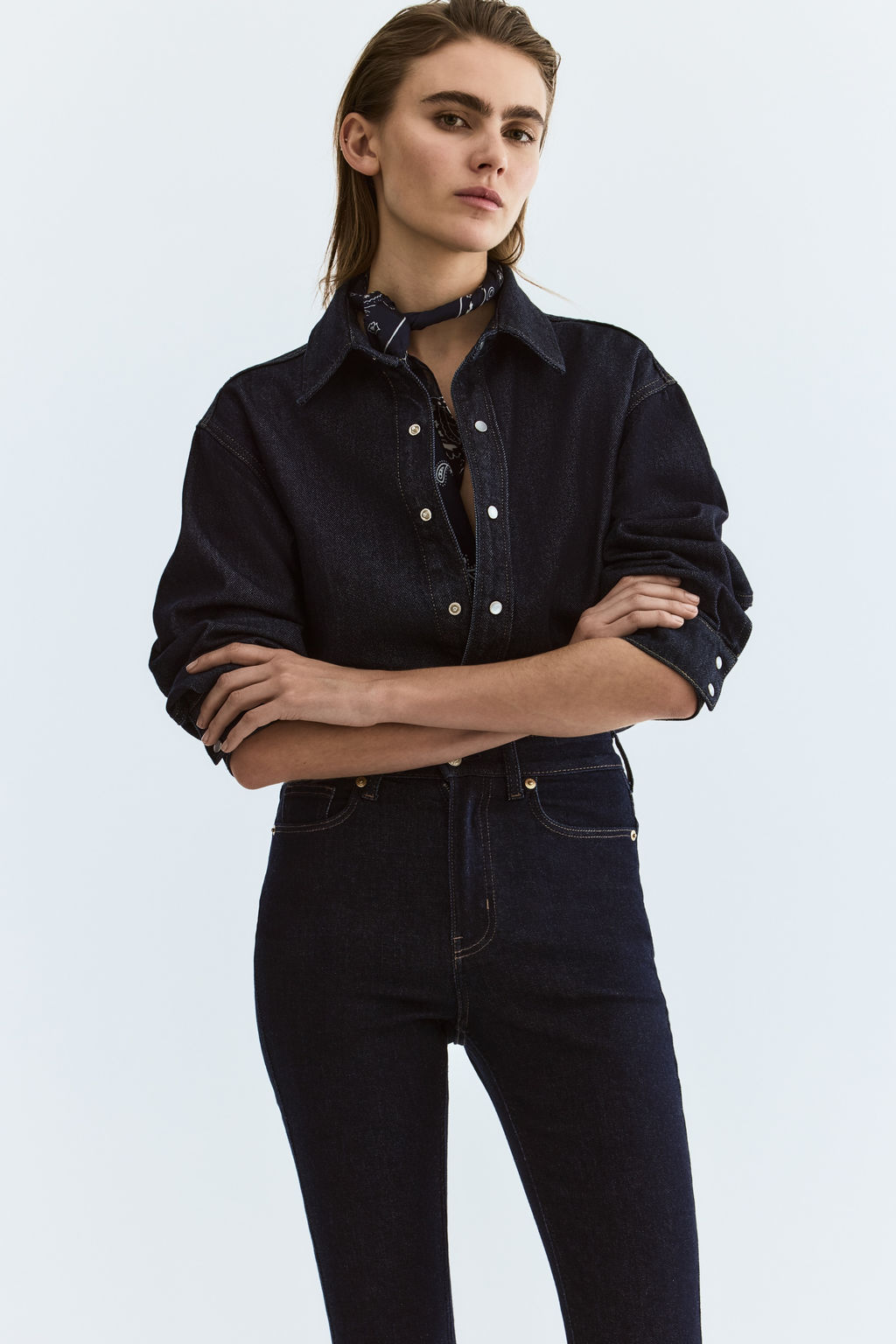 Skinny High Waist Jeans - H&m фото 9