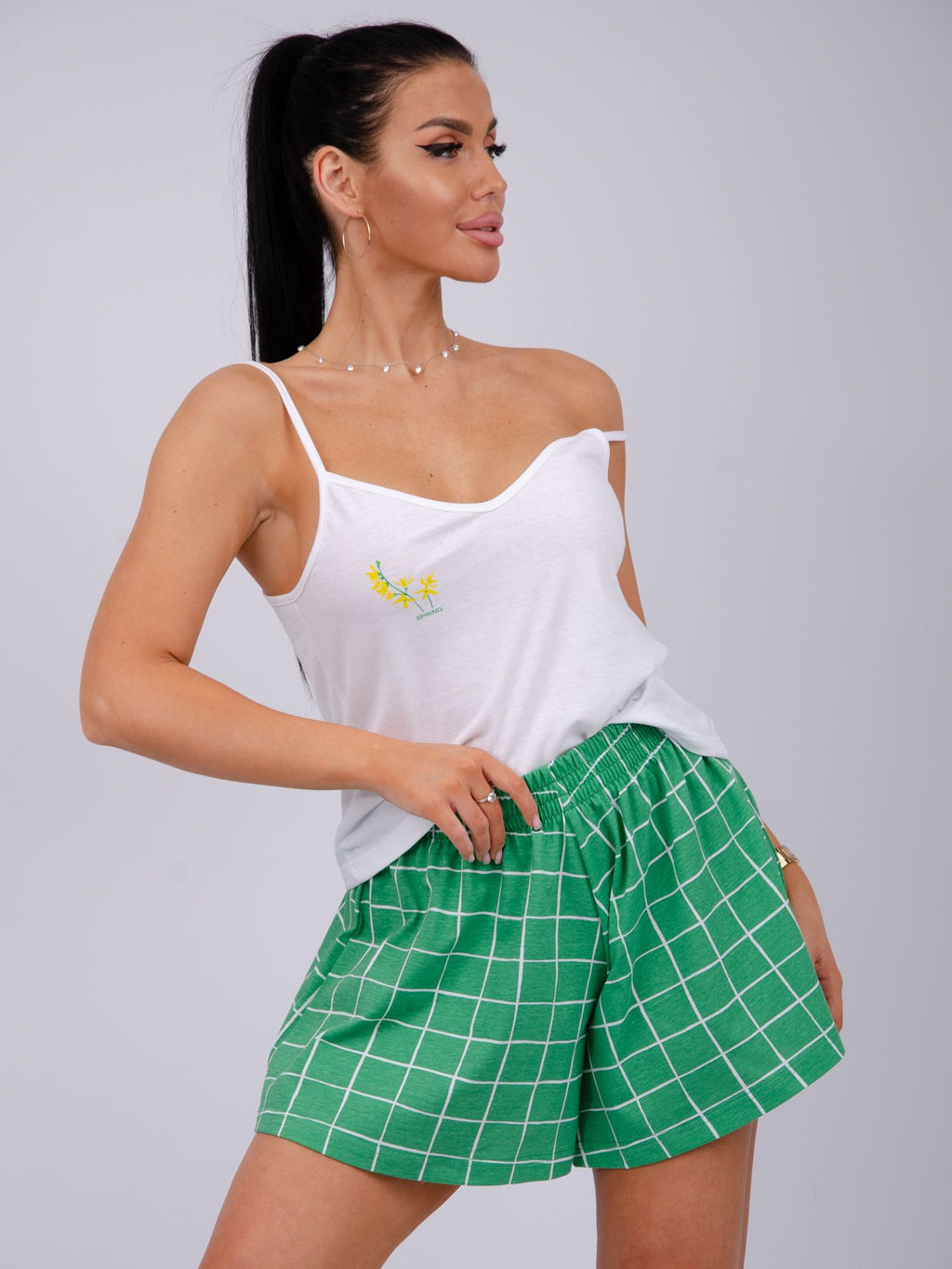 Пижама Малина Акация из хлопка  фото 6