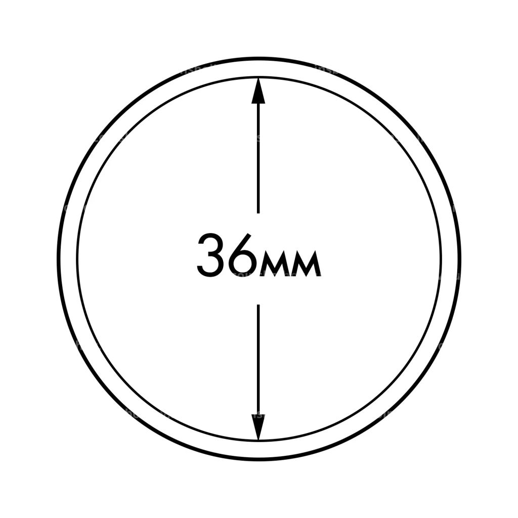 Капсулa ULTRA для монет диаметром 36 мм LEUCHTTURM 345044