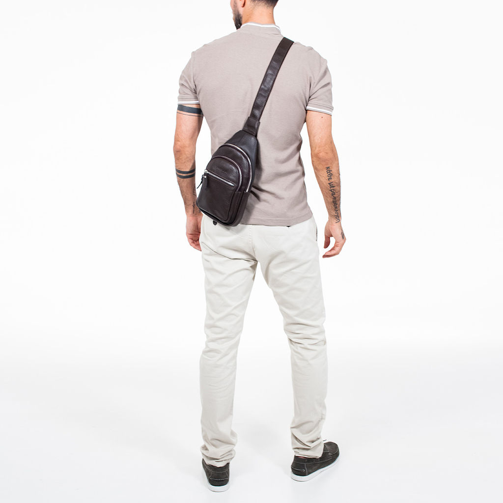 Рюкзак на одной лямке Cowley Brown - Lakestone фото 6