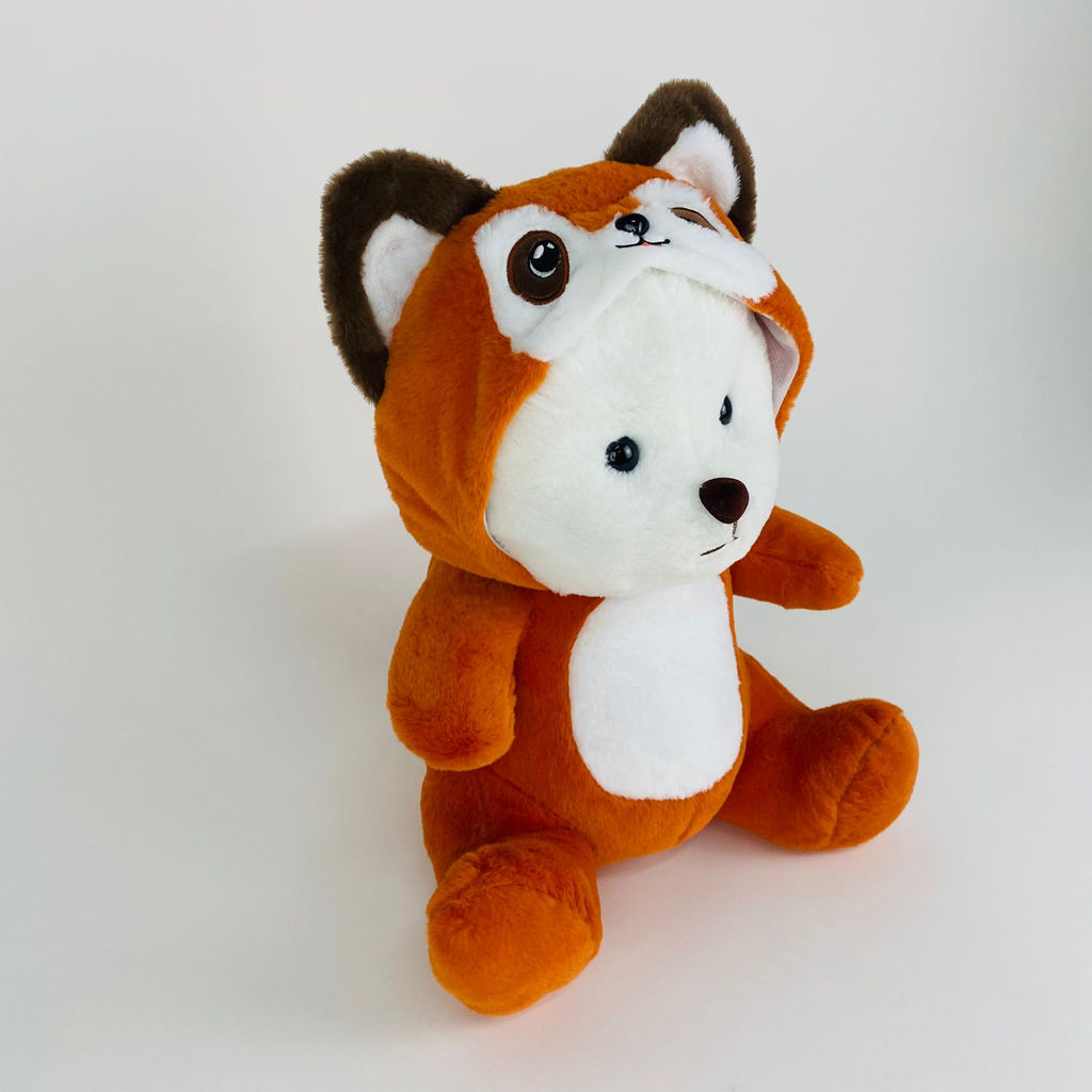 Мягкая игрушка Мишка в пижаме красной панды 38 см - Storyland фото 10