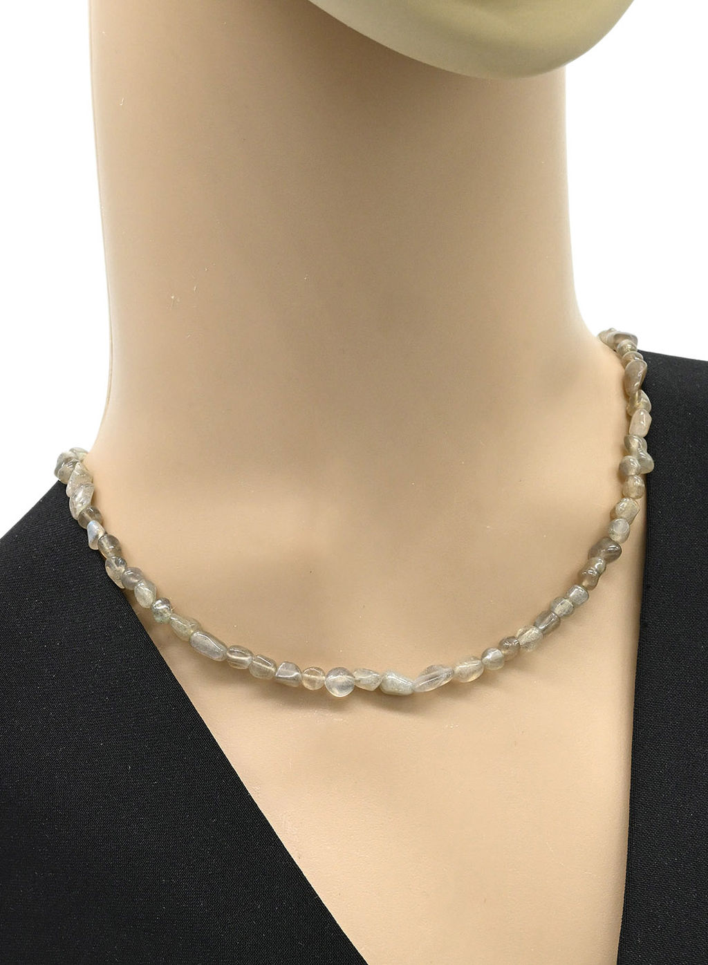 Чокер из лазурита галтовка, 40см - Радуга камня фото 2