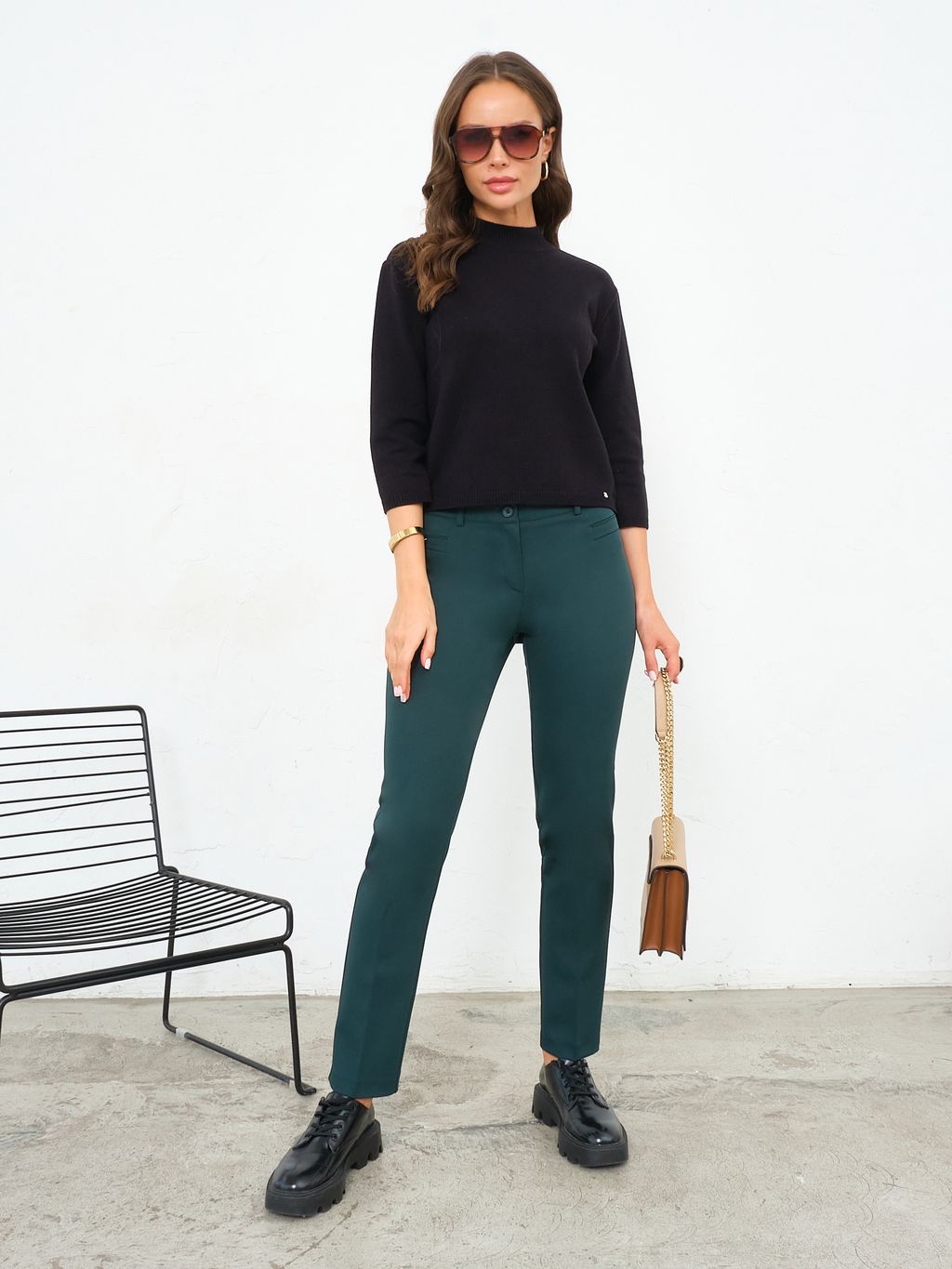 Брюки из текстильного полотна