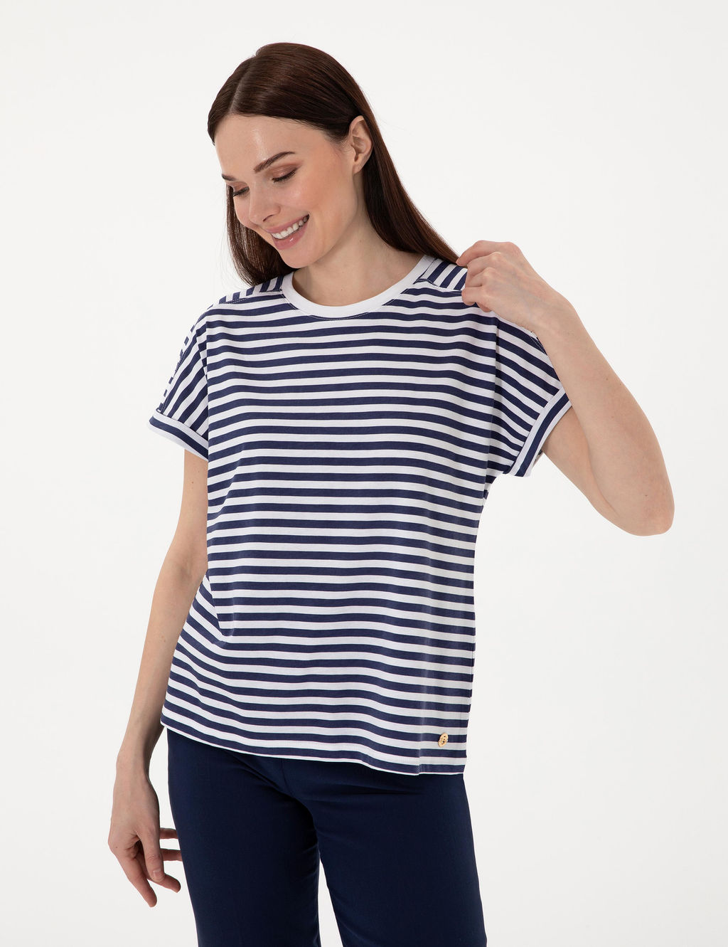 Beyaz Comfort Fit Ti__rt - Pierre cardin фото 3
