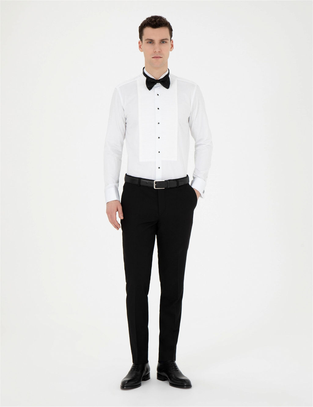 Beyaz Slim Fit Smokin G_mlek - Pierre cardin фото 4
