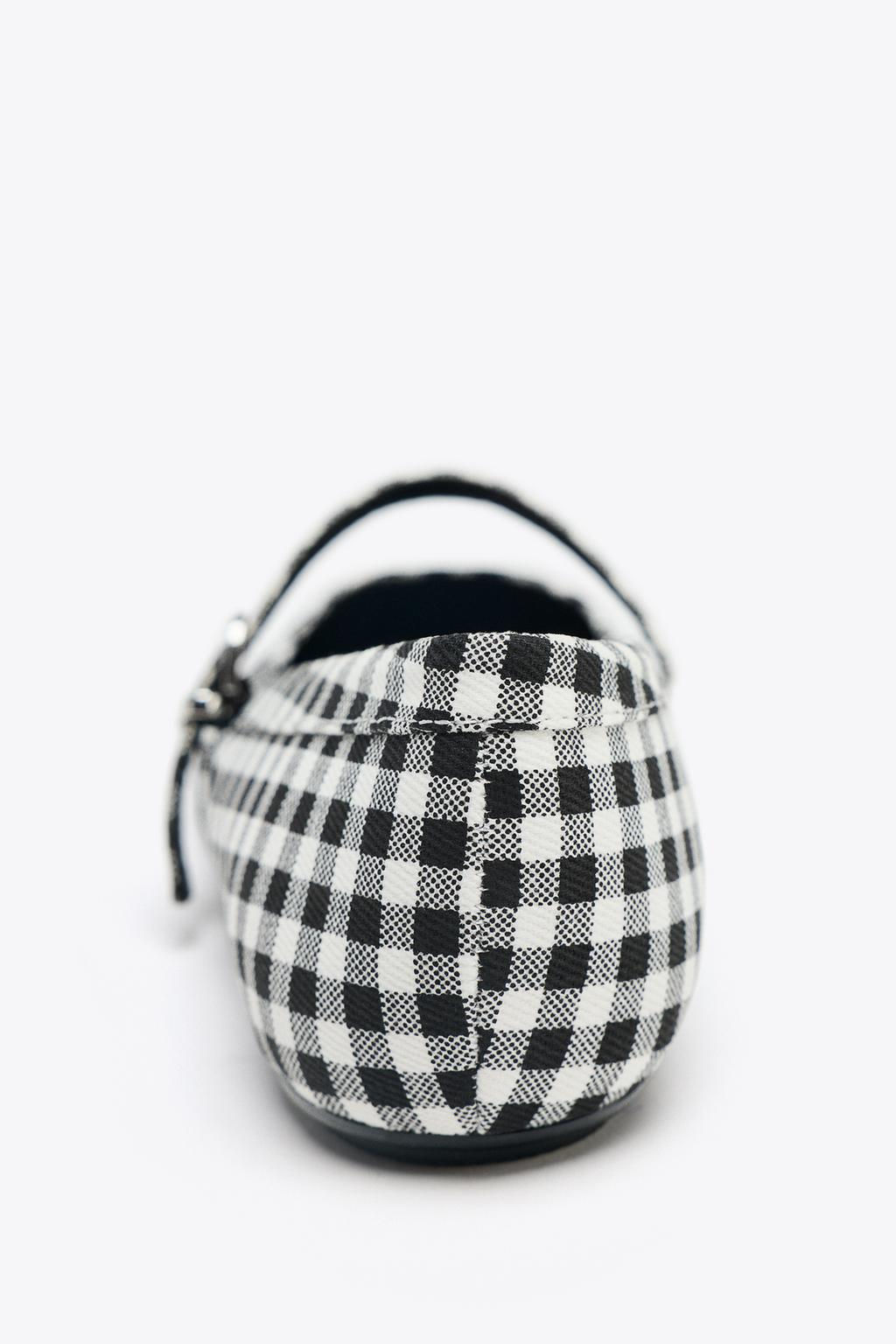 CHECK MARY JANES - Zara фото 11