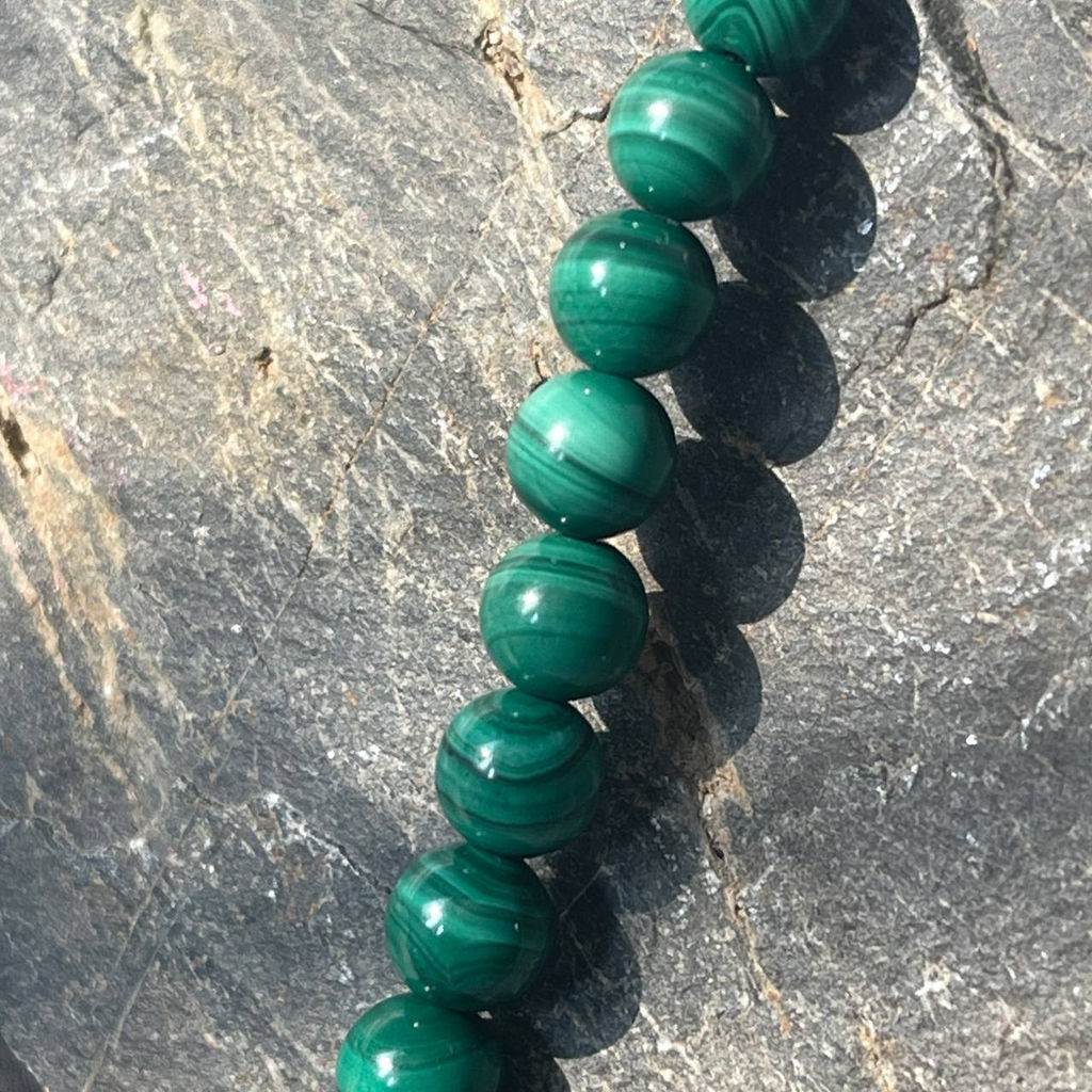 Бусы из Малахита