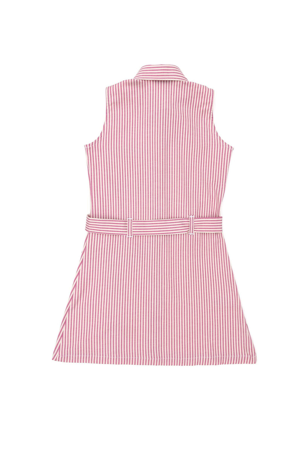 U. S. Polo Assn Розовое тканое платье без рукавов для девочки - U.s. polo assn фото 2