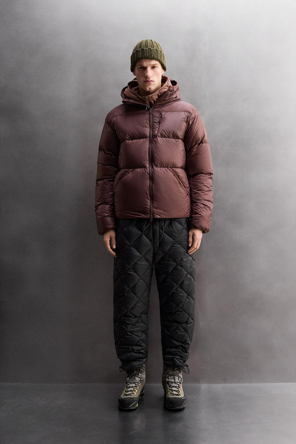100% FEATHER SKI PUFFER TROUSERS - Zara фото 10
