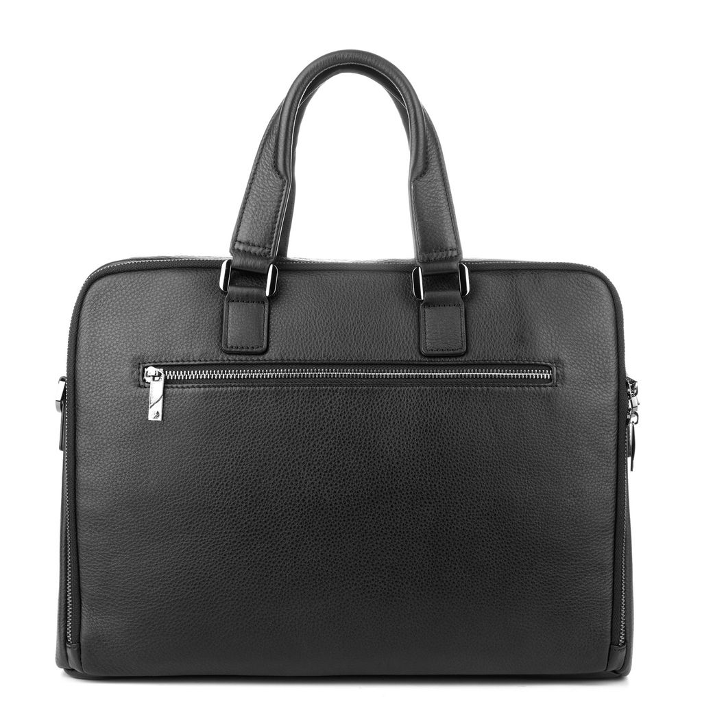 Мужская кожаная сумка деловая - Barcelo biagi фото 2