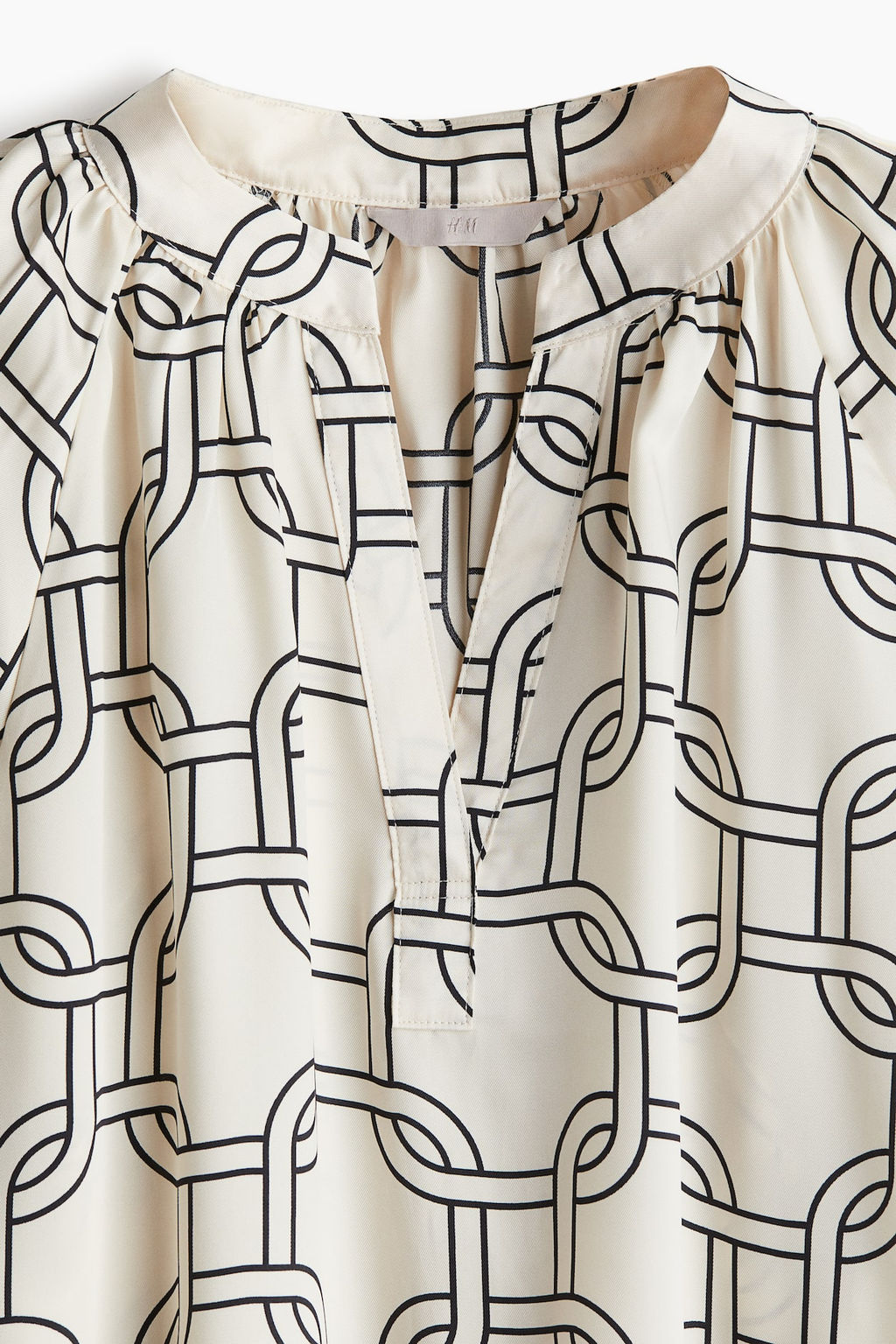Blusa con mangas globo - H&m фото 6