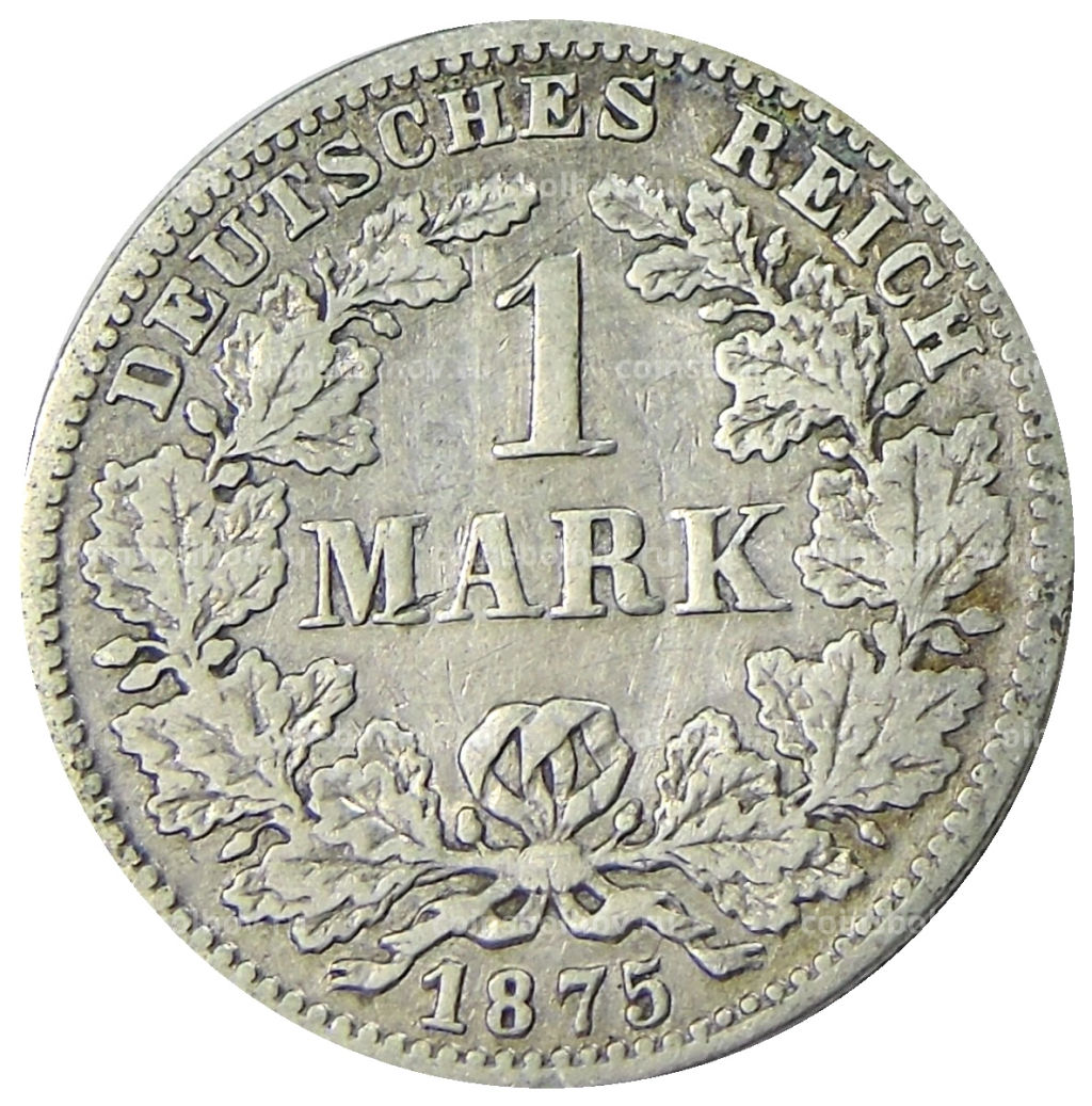 1 марка 1875 года C Германия