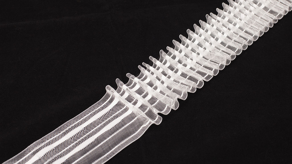 Лента шторная BLITZ 607-О 1/2 60 мм 50 м прозрачный