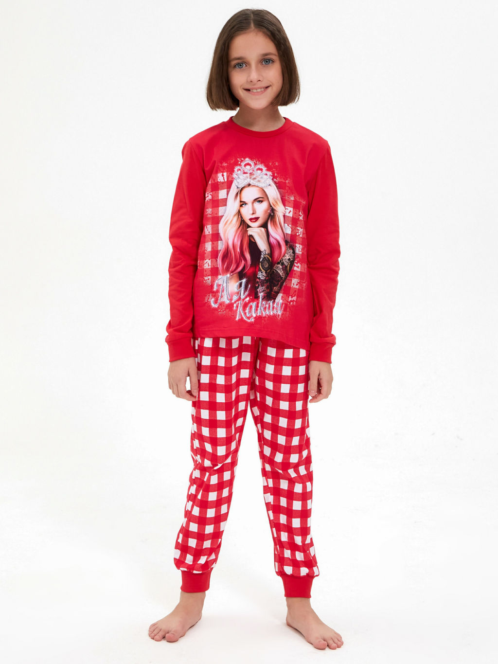 Пижама "Королевна",малиново-розовый