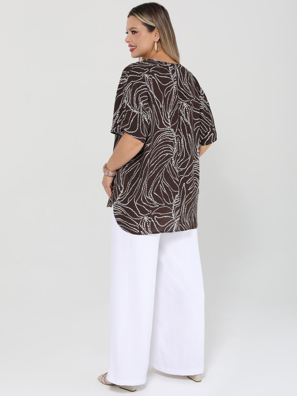 Блузка вискозная(сингапур) - Dora фото 41