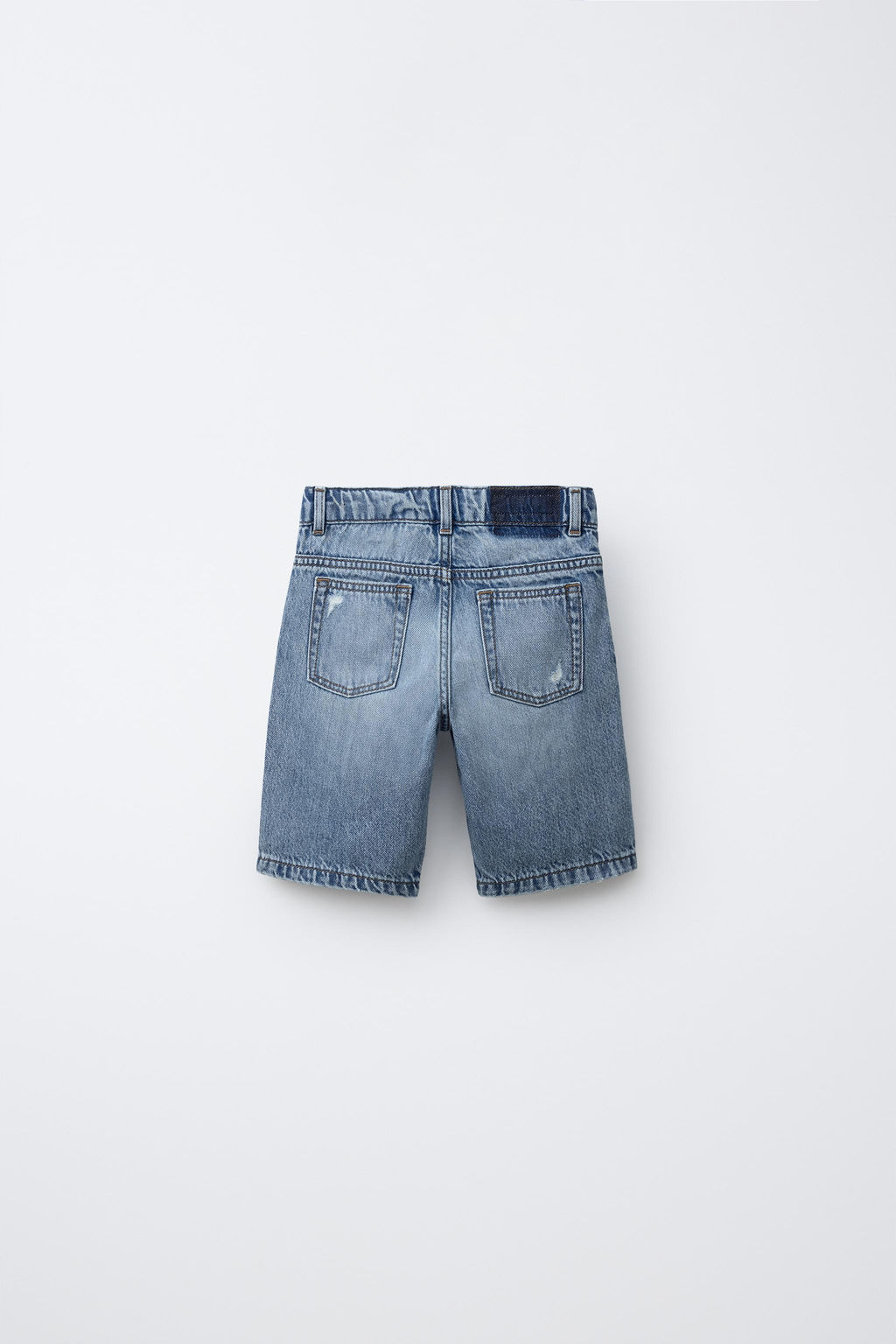 BERMUDA DENIM ROTOS / Azul medio - Zara фото 2