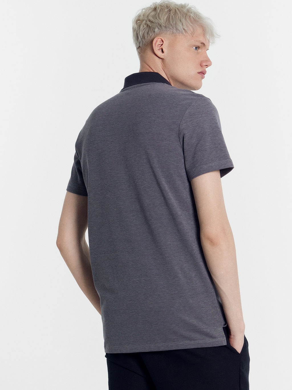 Джемпер мужской в сером цвете графит 111834 - Mark formelle фото 4