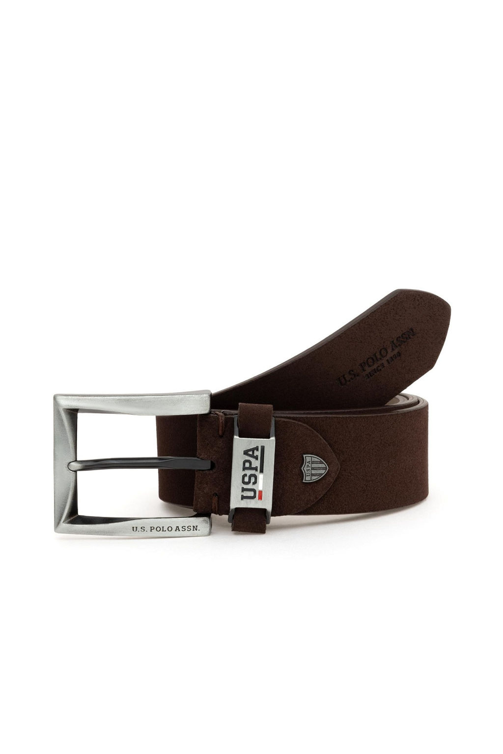 U. S. Polo Assn Мужской коричневый пояс - U.s. polo assn фото 3