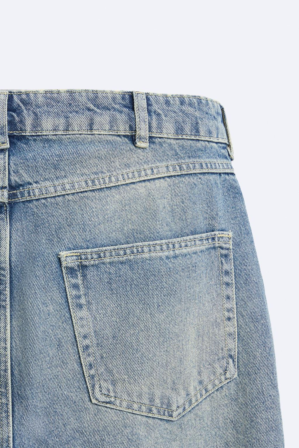 FLARED JEANS WITH ZIPS - Zara фото 10