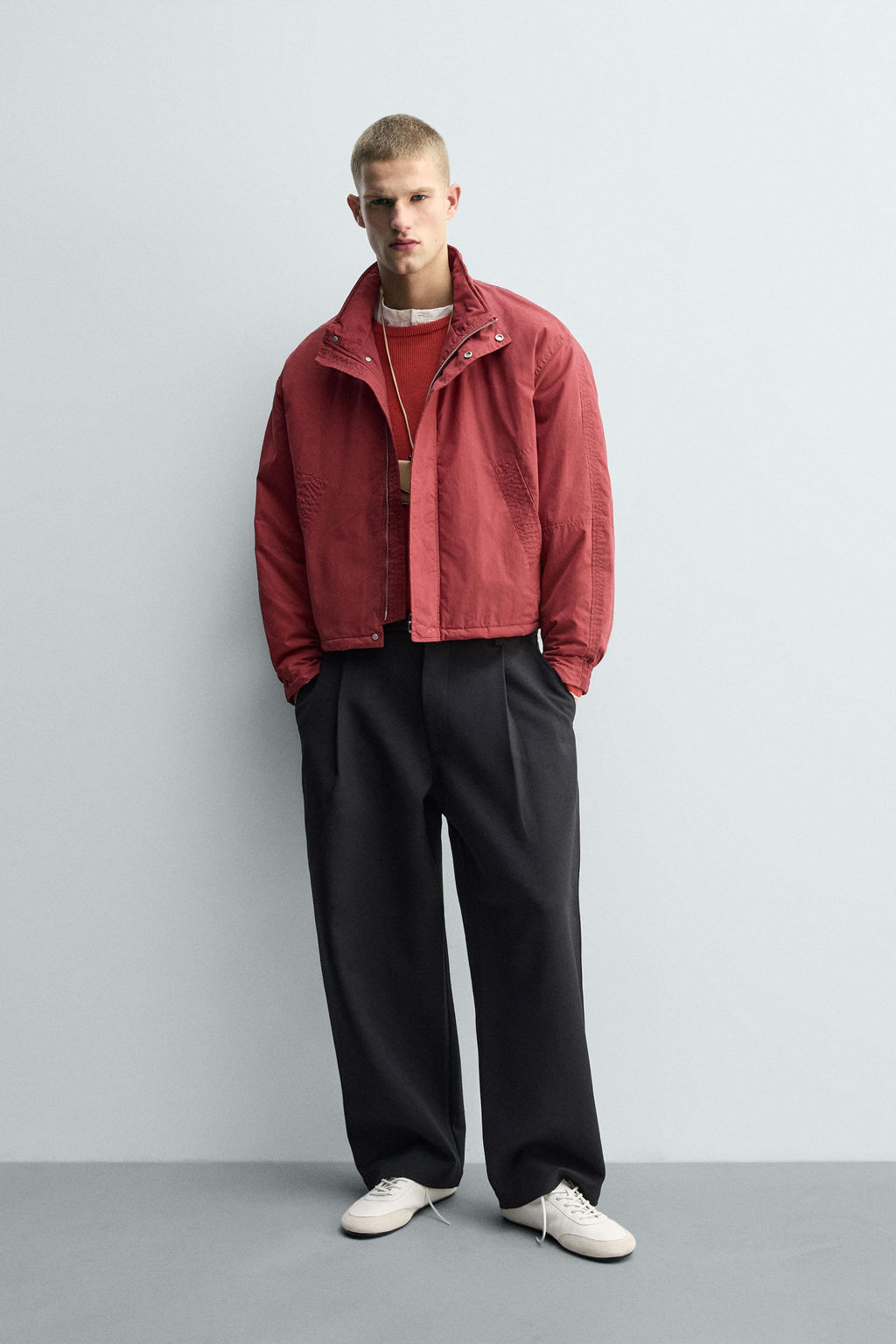 WAXED FINISH QUILTED JACKET