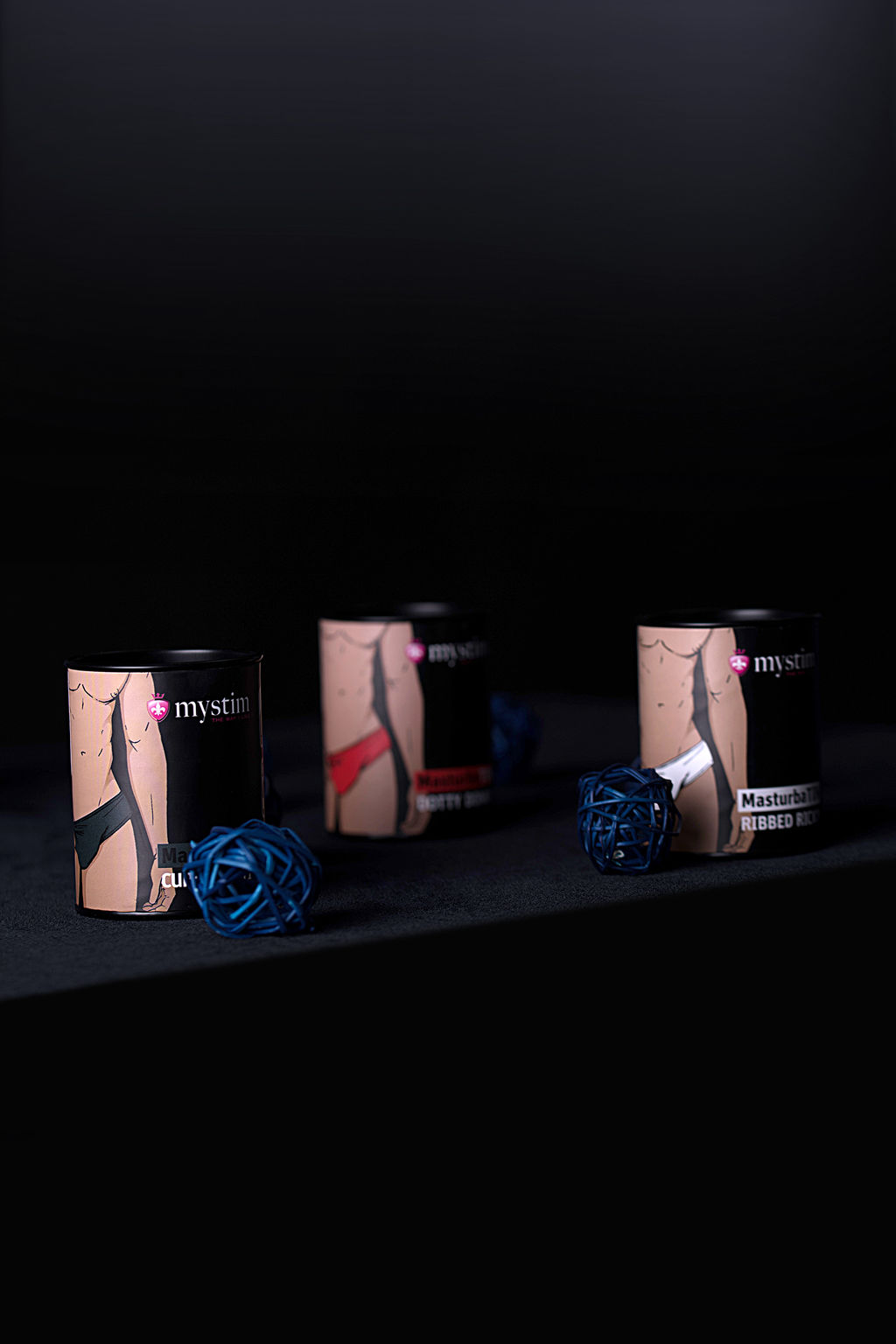 Мастурбатор MasturbaTIN Dotty Donny, TPE, белый, 4,5 см - Mystim фото 10