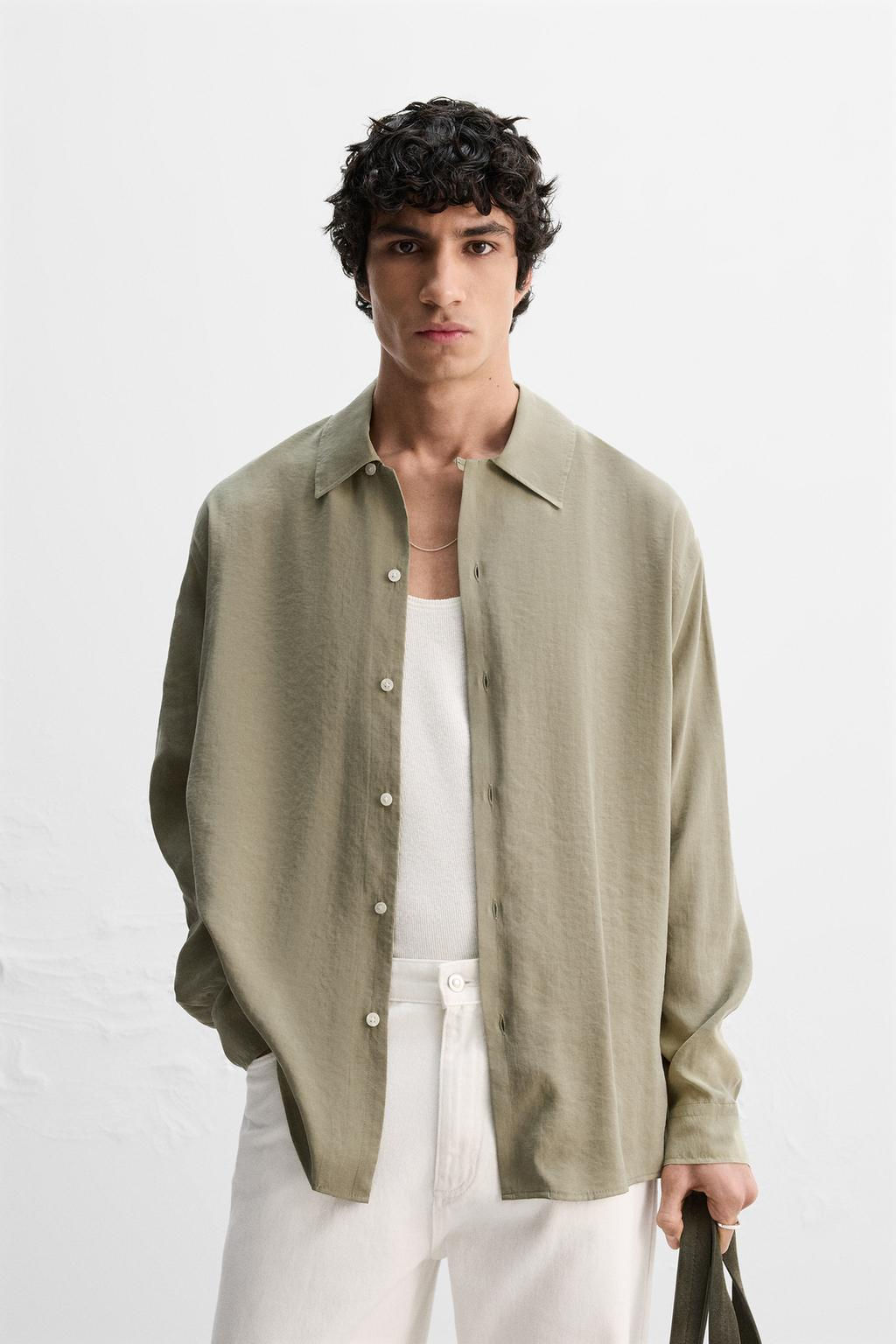 FLOWING SHIRT - Zara фото 2