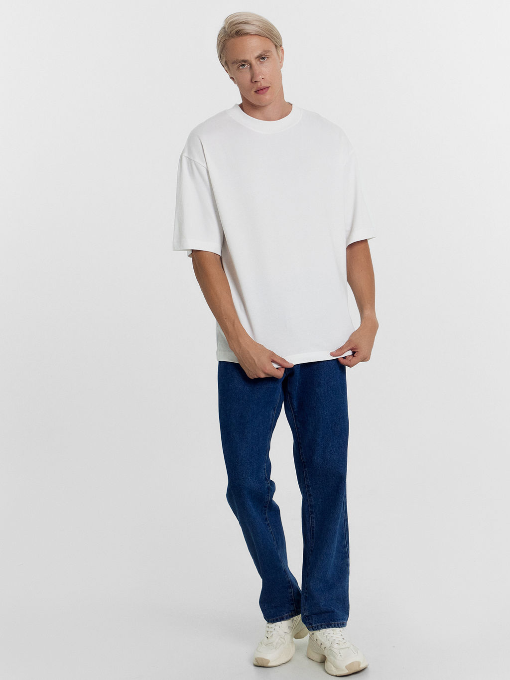 Футболка мужская в белом цвете белый 111883 - Mark formelle фото 3