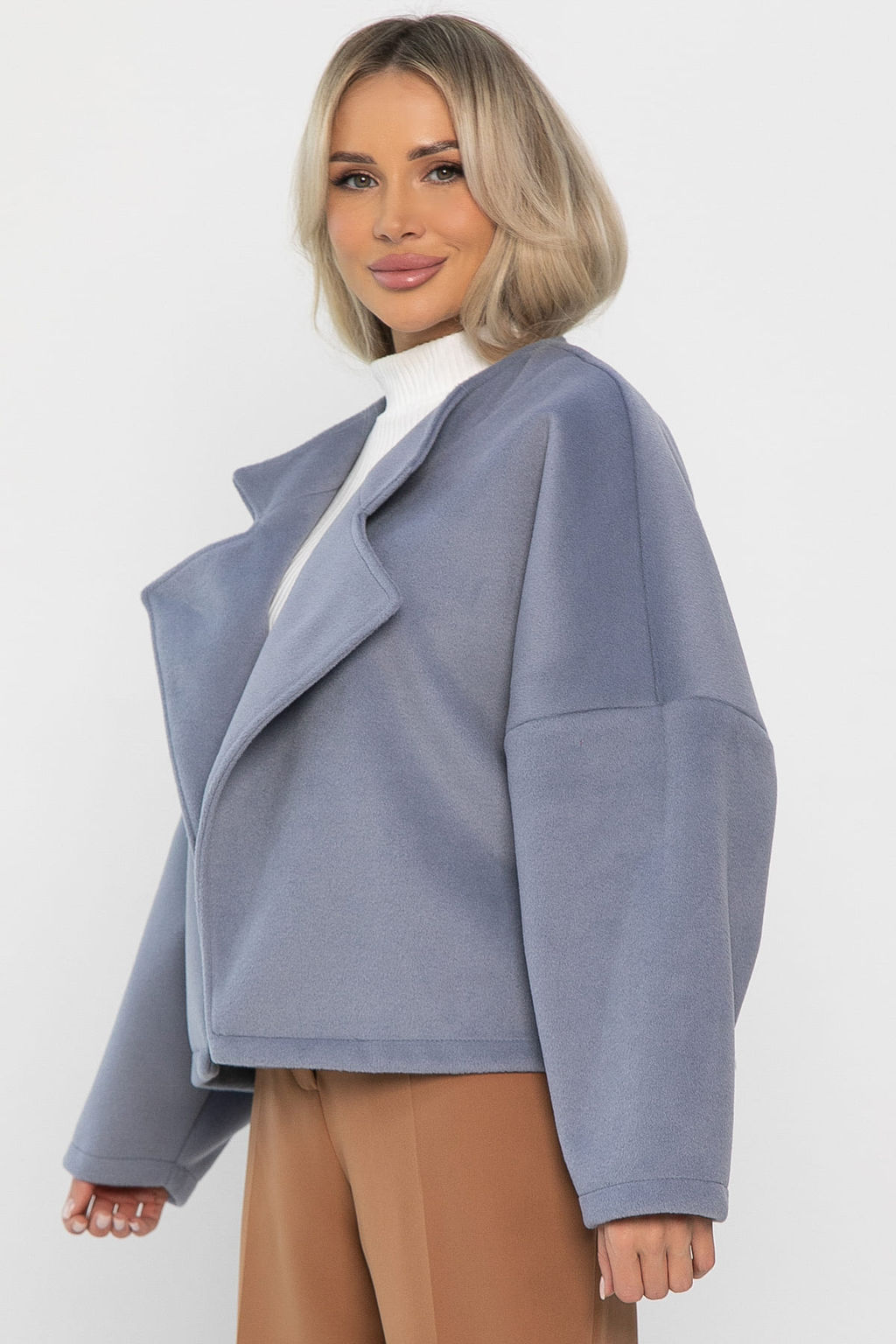 Пальто укороченное Хайт - Lt collection фото 28