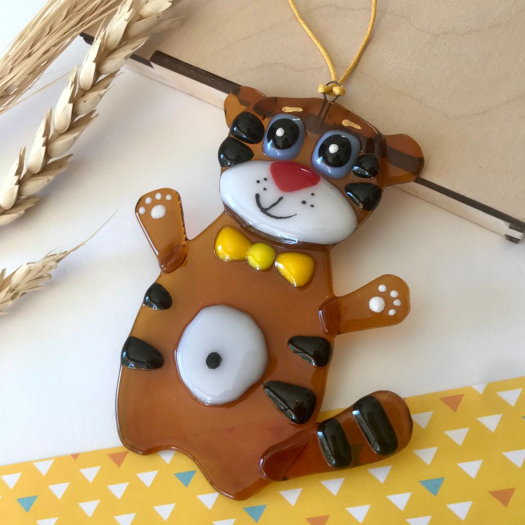 Сувенир Тигренок с бантиком - Стрекоза фото 9