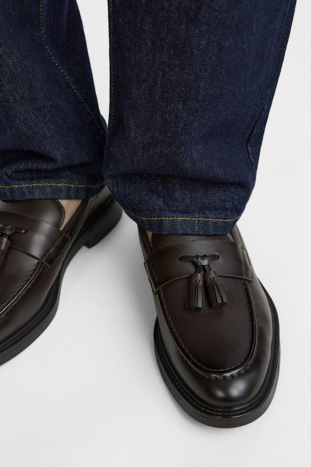 SMART TASSEL LOAFERS - Zara фото 4