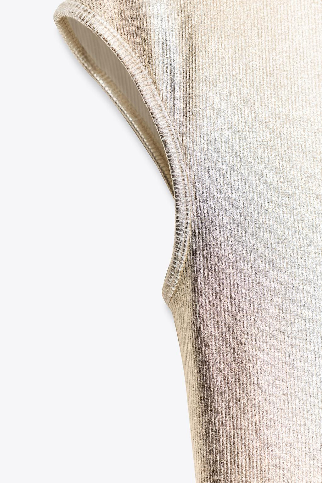 METALLIC T-SHIRT - Zara фото 6