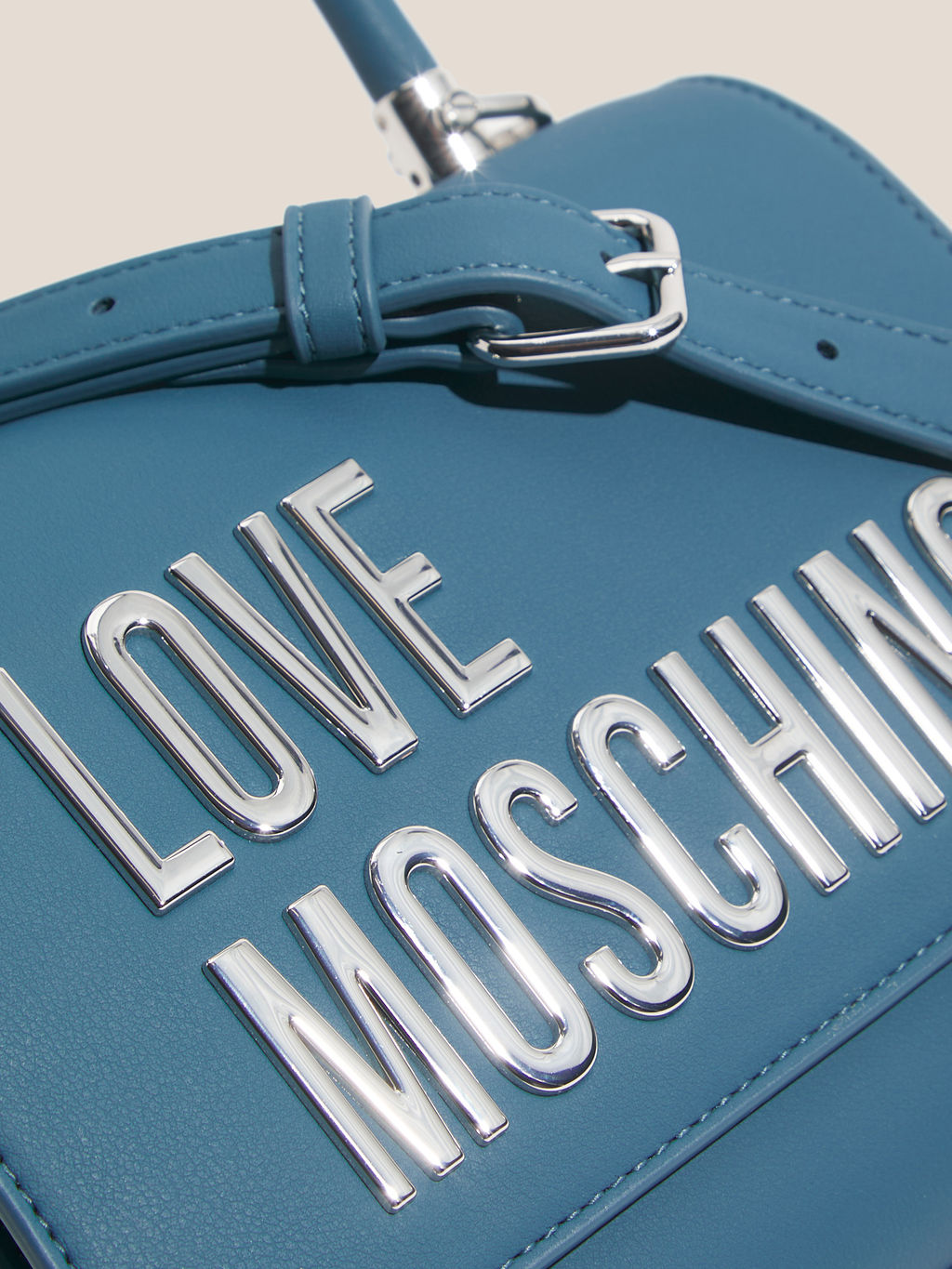 Женская сумка с ручкой LOVE MOSCHINO BOLD LOVE Артикул 4560958, зелено-синий  фото 2