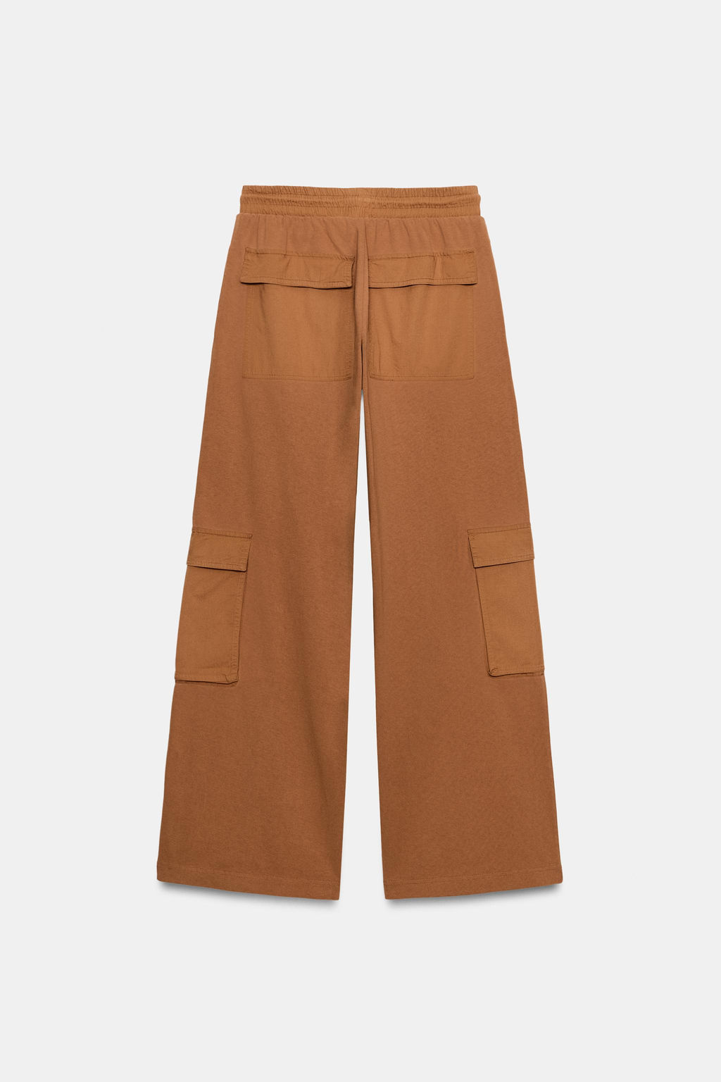 PANTAL?N CARGO EFECTO LAVADO / Naranja quemado - Zara фото 8