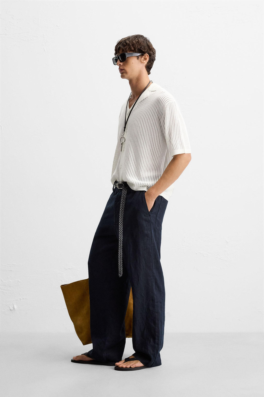 KNIT LACE SHIRT - Zara фото 4