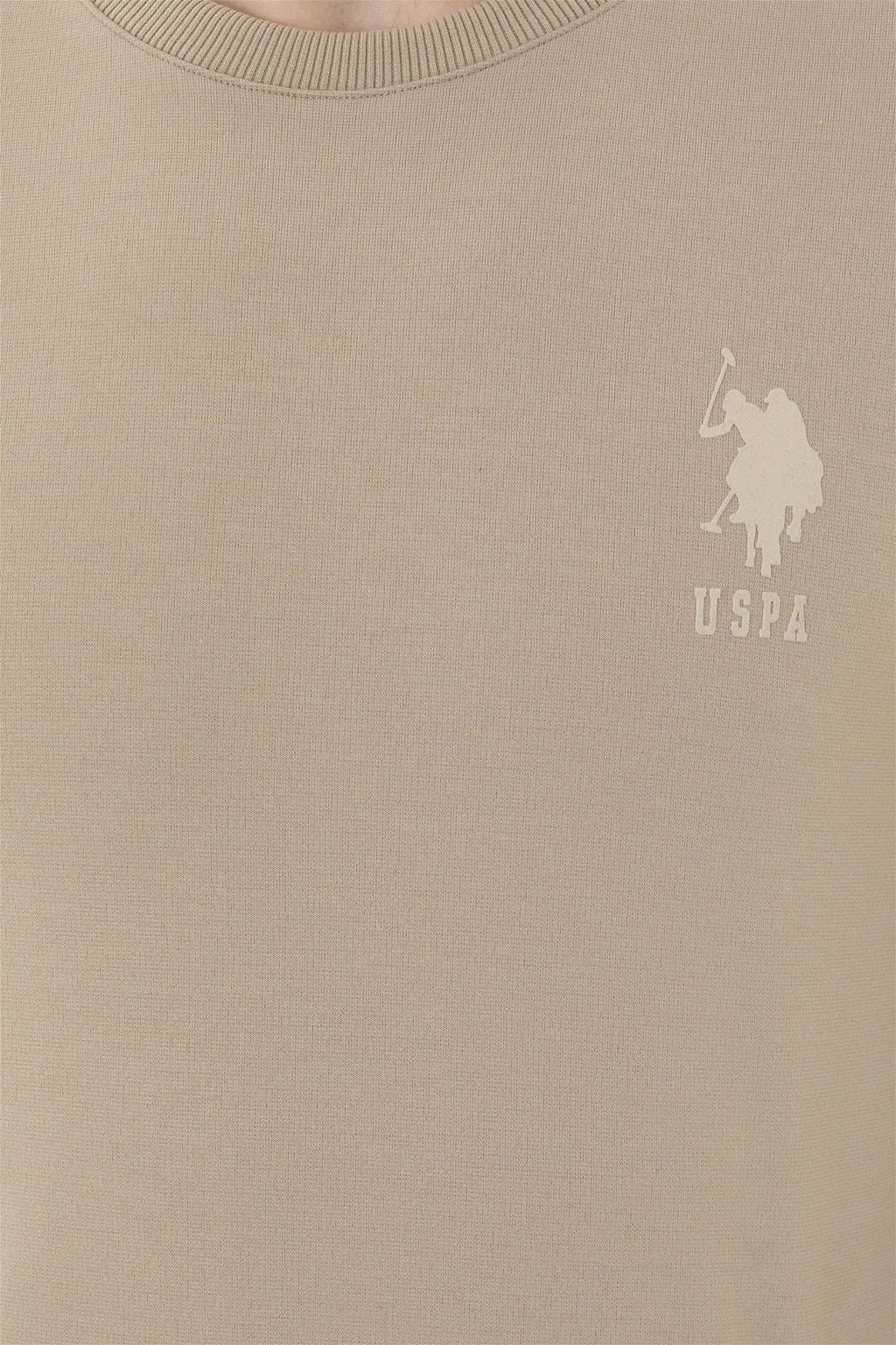 Мужской свитшот светло-хаки - U.s. polo assn фото 7