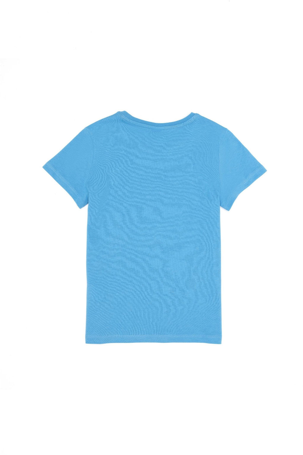 Детская бирюзовая футболка с круглым вырезом Неожиданная скидка в корзине - U.s. polo assn фото 4