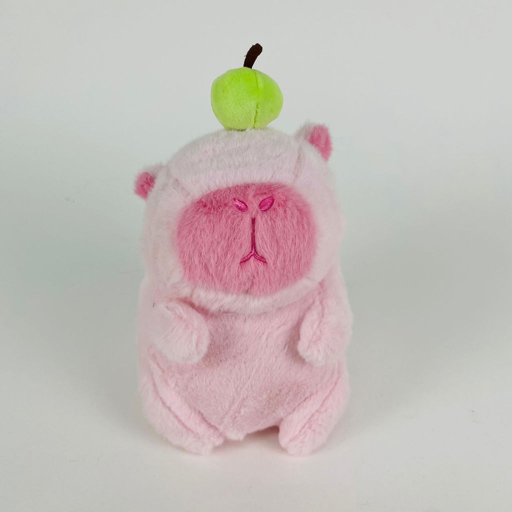 Мягкая игрушка Капибара с ягодой 22 см (арт. YE240618-6) - Storyland фото 7