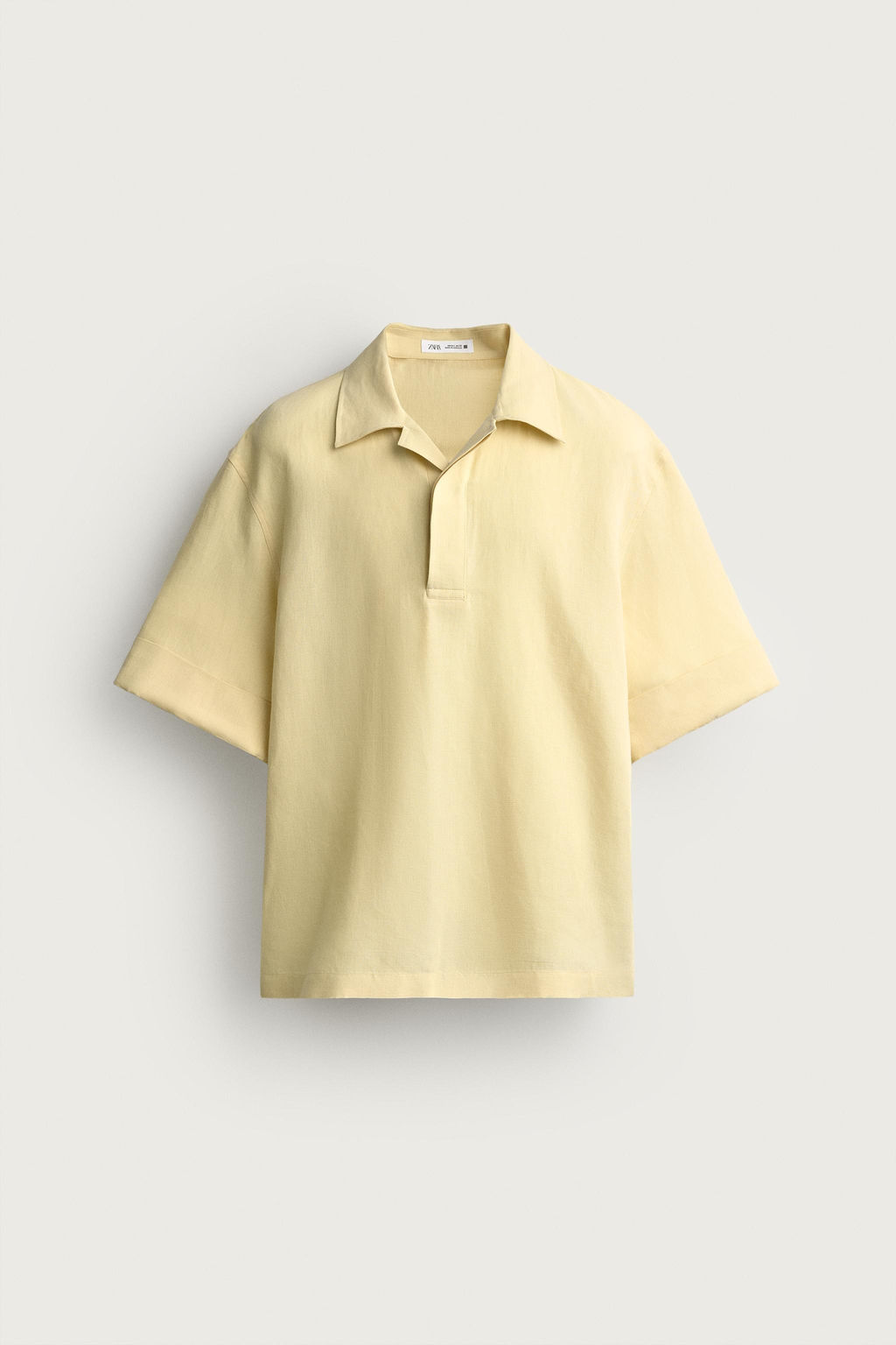 CAMISA POLO ALGOD?N - LINO / Lima - Zara фото 8