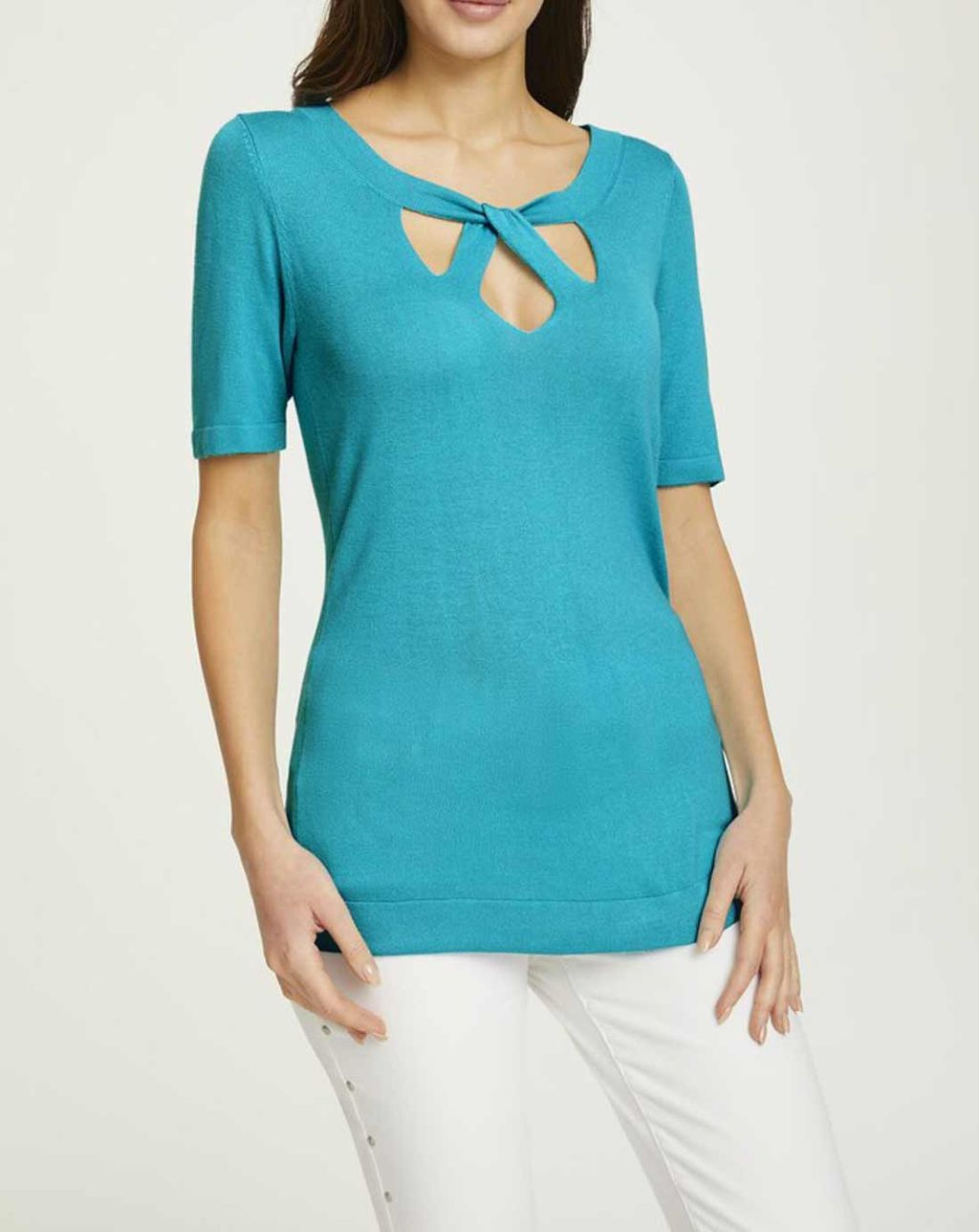 Пуловер, бирюзовый - Ashley brooke фото 5