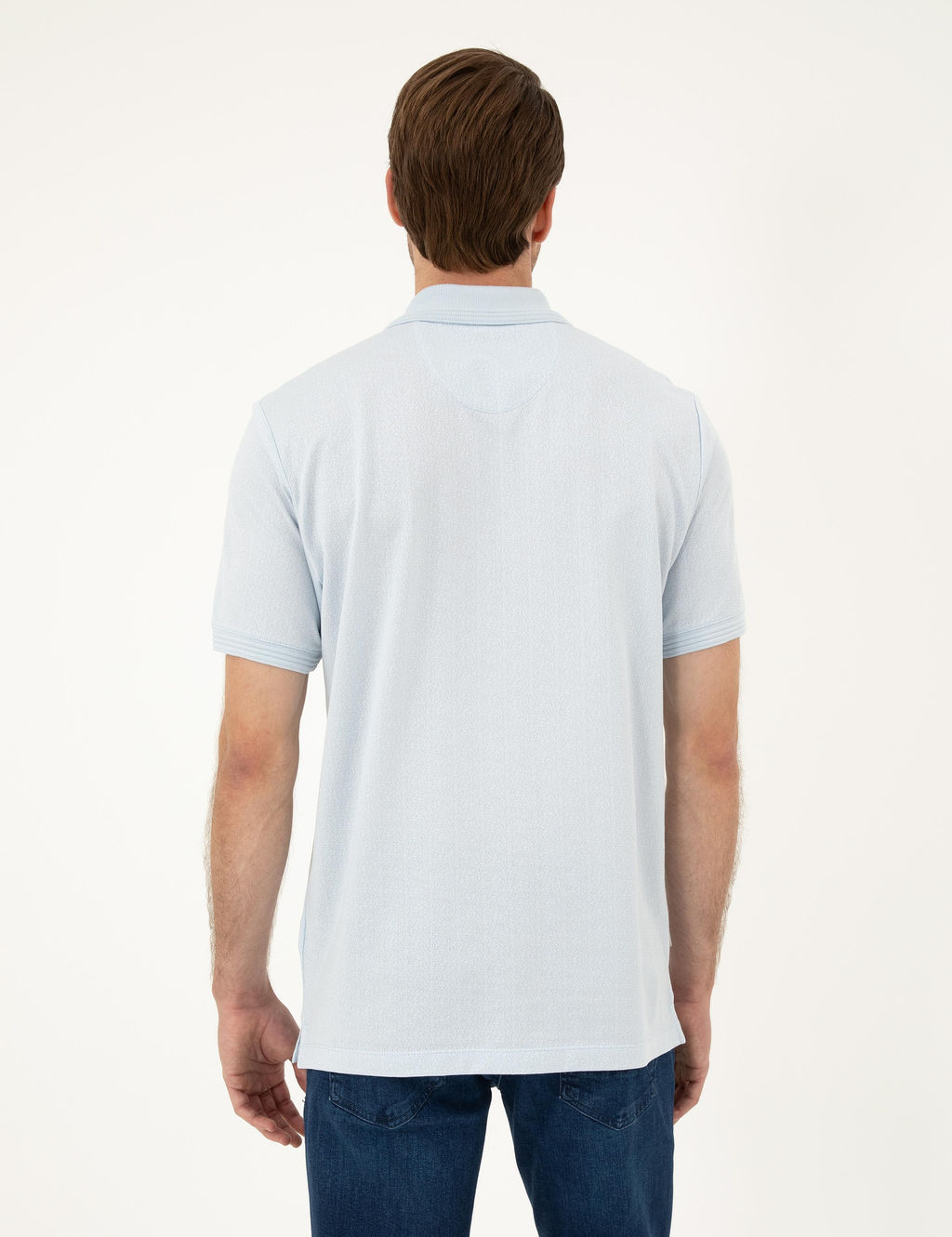 A__k Mavi Regular Fit Ti__rt