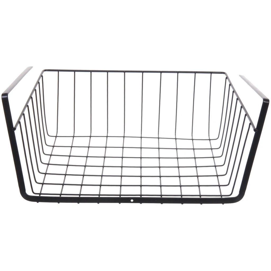 Корзина металлическая подвесная "ФАРГО", цвет черный, 32*23*14см (лейбл)