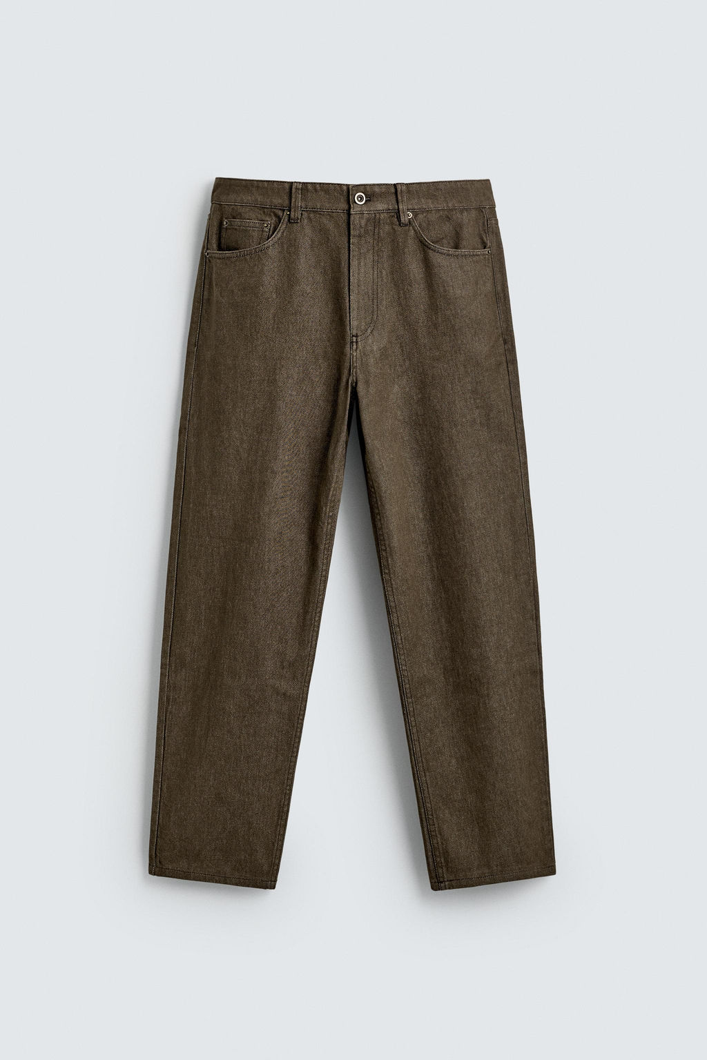 STRAIGHT-LEG JEANS - Zara фото 15