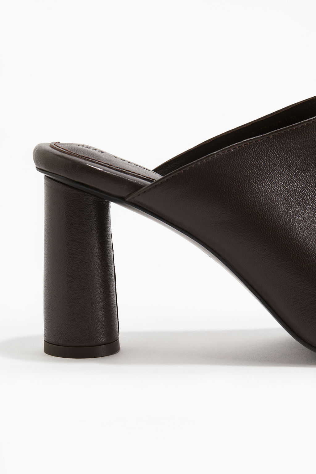 Mules de piel con tac?n - H&m фото 4