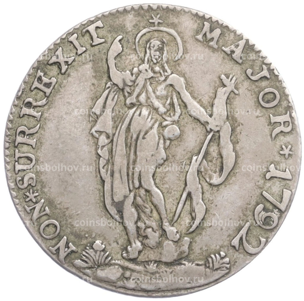 2 лиры 1792 года Генуя