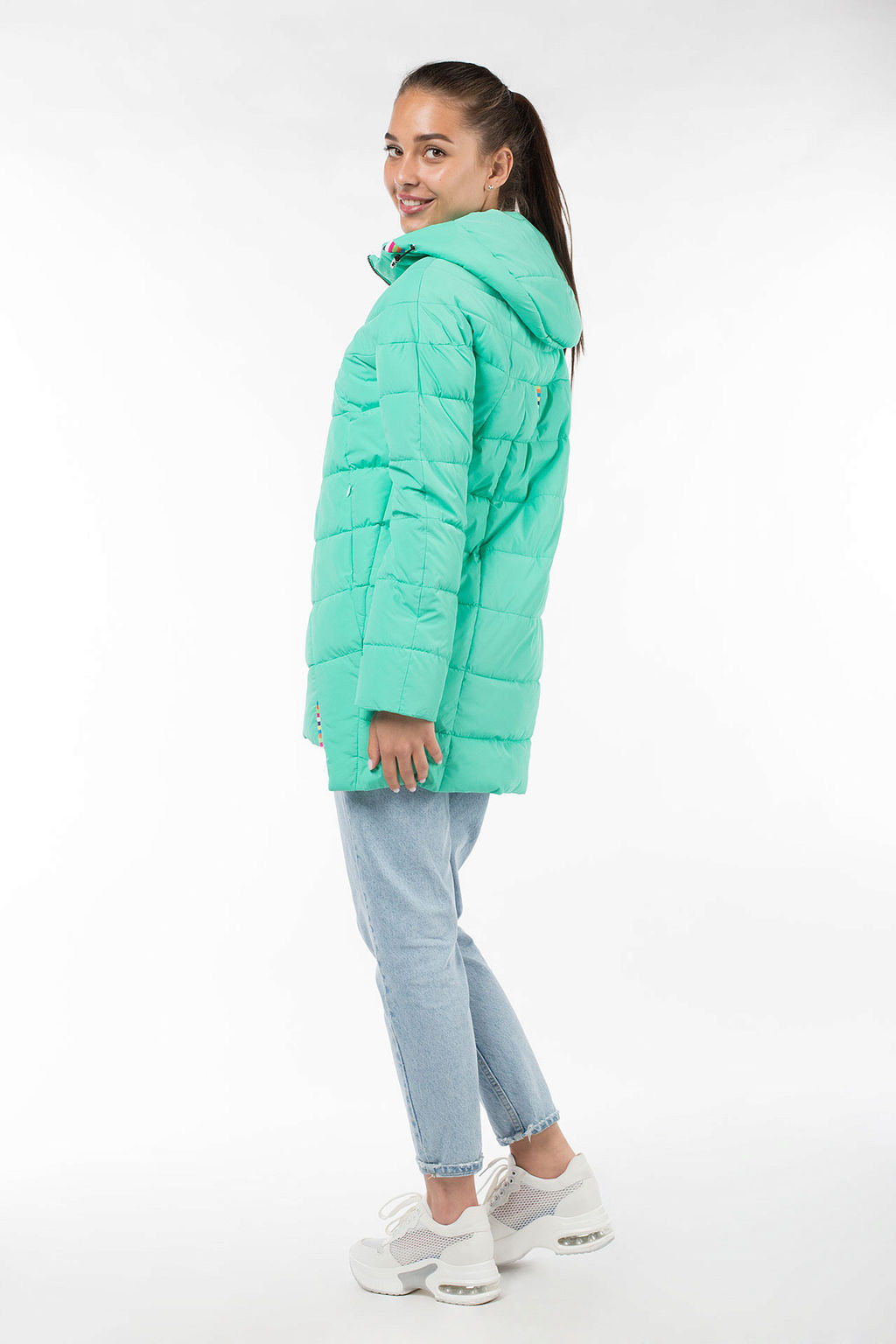 04-1860 Куртка демисезонная (Синтепон 150) - Империя пальто фото 5