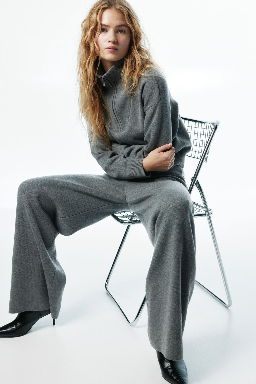 Pantal?n de punto con cord?n de ajuste - H&m фото 2