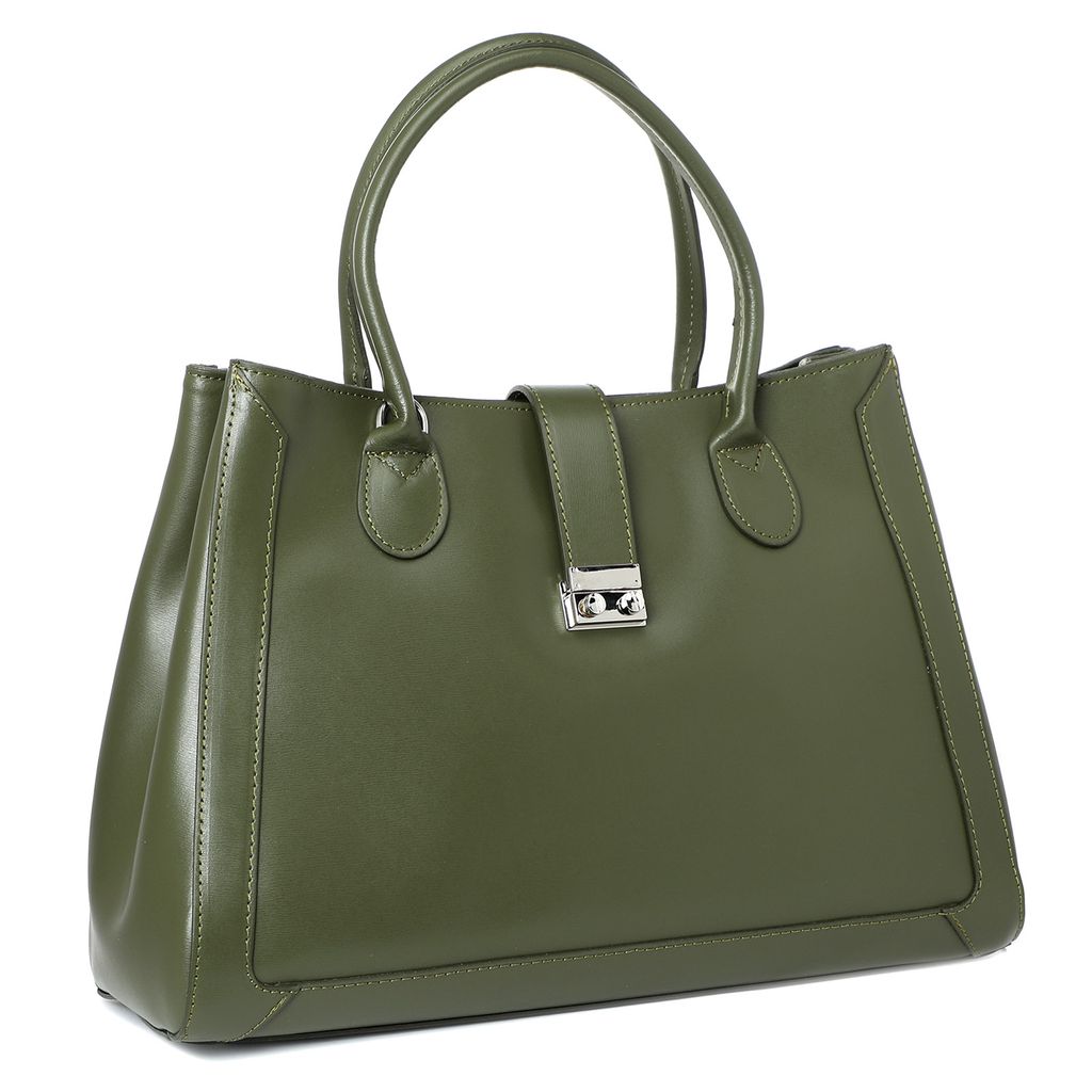 Женский тоут DIVAS BAG Артикул 3208288, серо-зеленый  фото 2