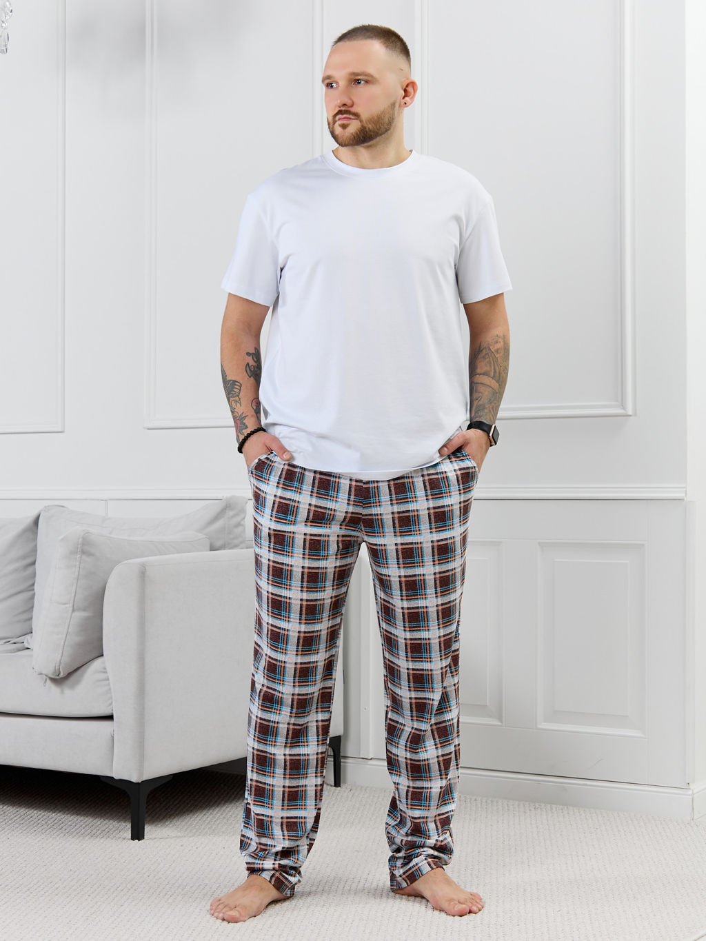 Брюки мужские Тор-1.1 из хлопка - Виотекс фото 28